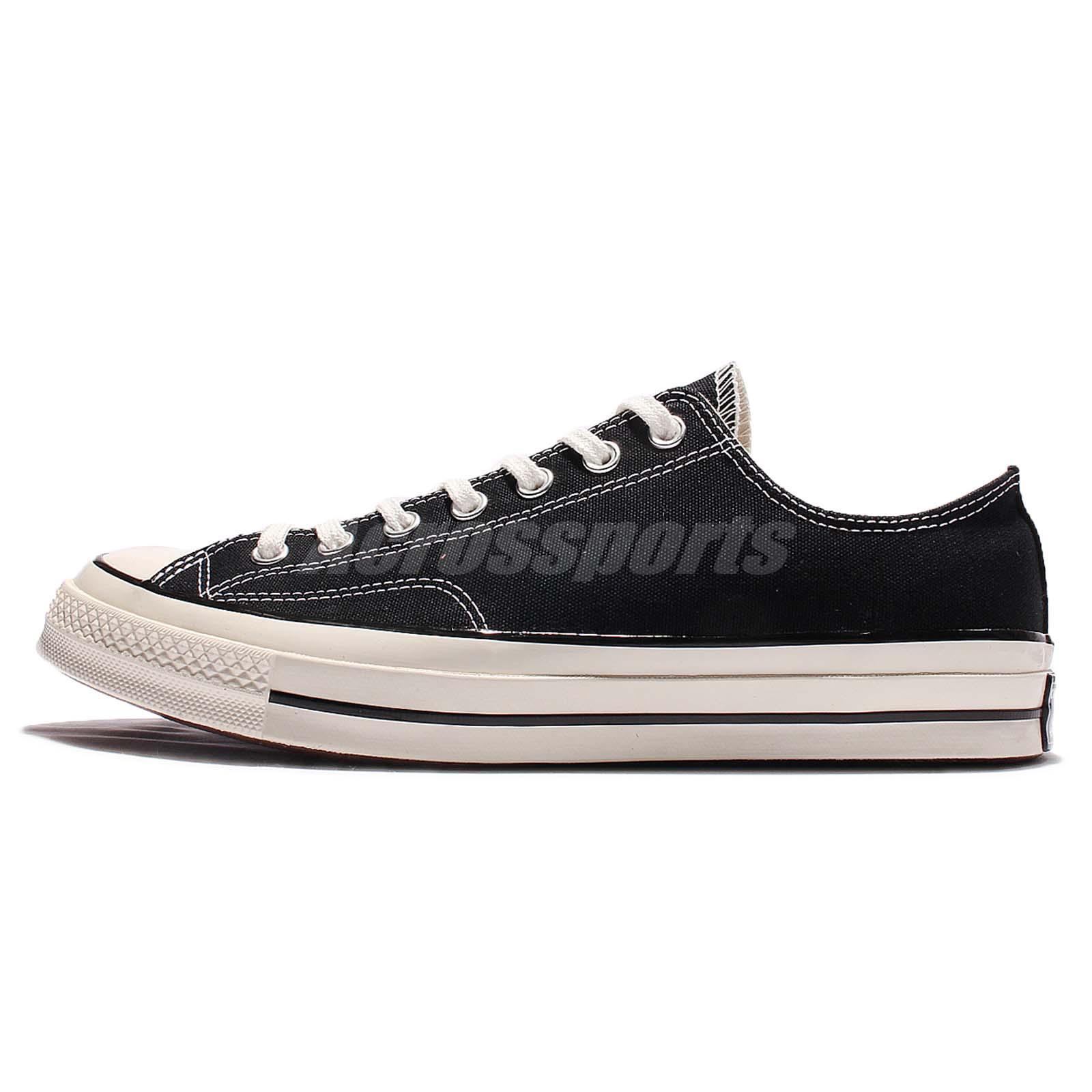 Converse First String Chuck Taylor All Star 70 OX 1970s Low Black Men 144757C Converse First String Chuck Taylor All Star 70 OX 1970s Low Black Men 144757C