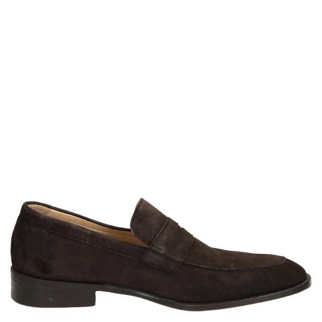 Men's 8CAMOSCIOTESTADIMORO Brown Suede Loafers Men's 8CAMOSCIOTESTADIMORO Brown Suede Loafers