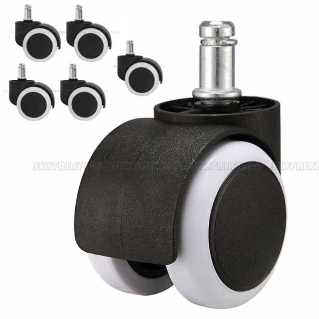 Office Chair Caster Wheels Rubber For Hardwood Floor Office Chair Caster Wheels Rubber For Hardwood Floor Replacement Set Of 5