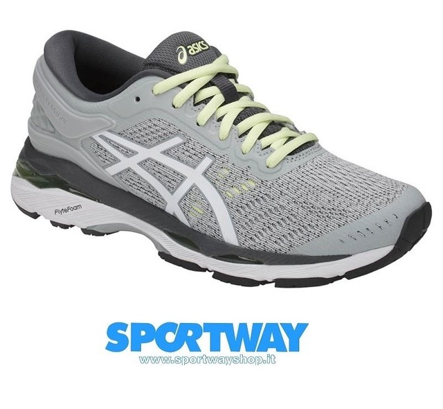 ASICS Donna Gel Kayano 25 Scarpe da Ginnastica Corsa Sneakers Bianco Sport ASICS Donna Gel Kayano 25 Scarpe da Ginnastica Corsa Sneakers Bianco Sport
