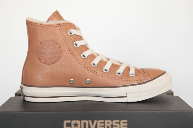 NUOVO ALL STAR CONVERSE Chucks HI foderata in pelle Scarpe da ginnastica alte NUOVO ALL STAR CONVERSE Chucks HI foderata in pelle Scarpe da ginnastica alte