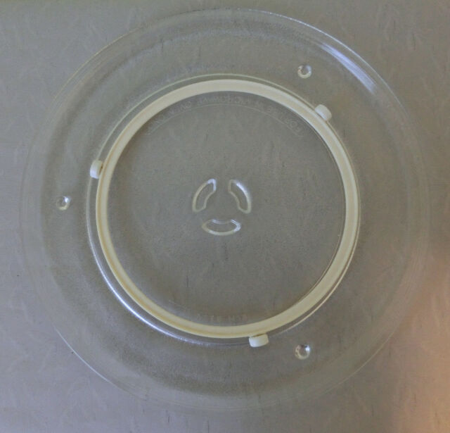 Sharp 13 1 4 Microwave Oven Gl Turntable Plate W Base Rollers Sharp 13 1 4 Microwave Oven Gl Turntable Plate W Base Rollers Replacement