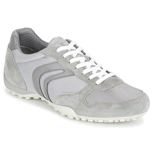 Sneakers Scarpe uomo Geox SNAKE C Grigio Cuoio 4852941 Sneakers Scarpe uomo Geox SNAKE C Grigio Cuoio 4852941