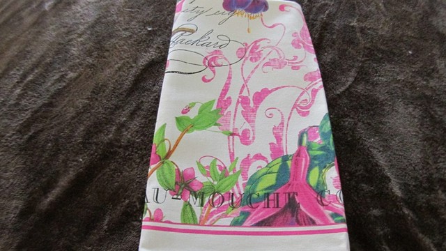 Michel Design Works Magnolia Cotton Kitchen Towel Purple Michel Design Works Magnolia Cotton Kitchen Towel Purple