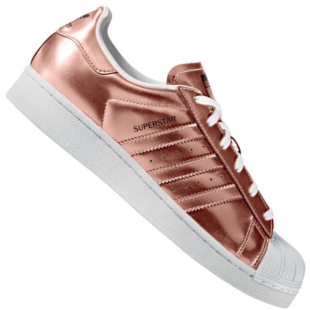 ADIDAS Originals Superstar W DonnaSneaker METALLIZZATO RAME ARGENTO Scarpe da ginnastica nuovo ADIDAS Originals Superstar W DonnaSneaker METALLIZZATO RAME ARGENTO Scarpe da ginnastica nuovo