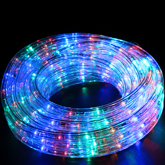 Multicolor Led Rope Light 25ft 2 Wire 110v Flexible Diy In Outdoor Multicolor Led Rope Light 25ft 2 Wire 110v Flexible Diy In Outdoor Party Decor Ebay