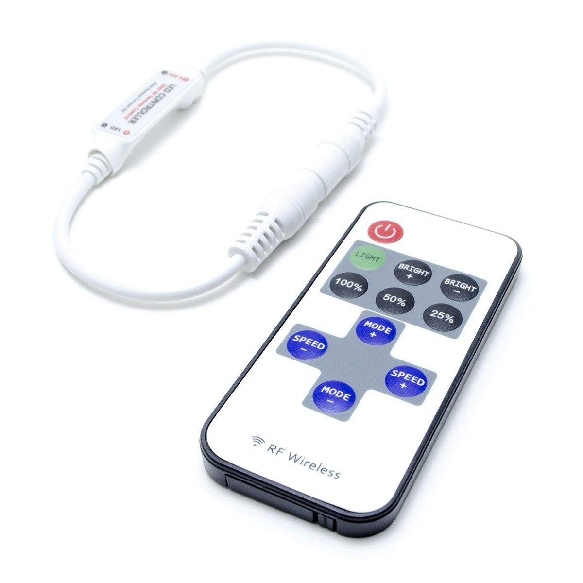 Hitlights Single Color Led Light Strip R106 Controller Includes Rf Picture 1 Of 5
