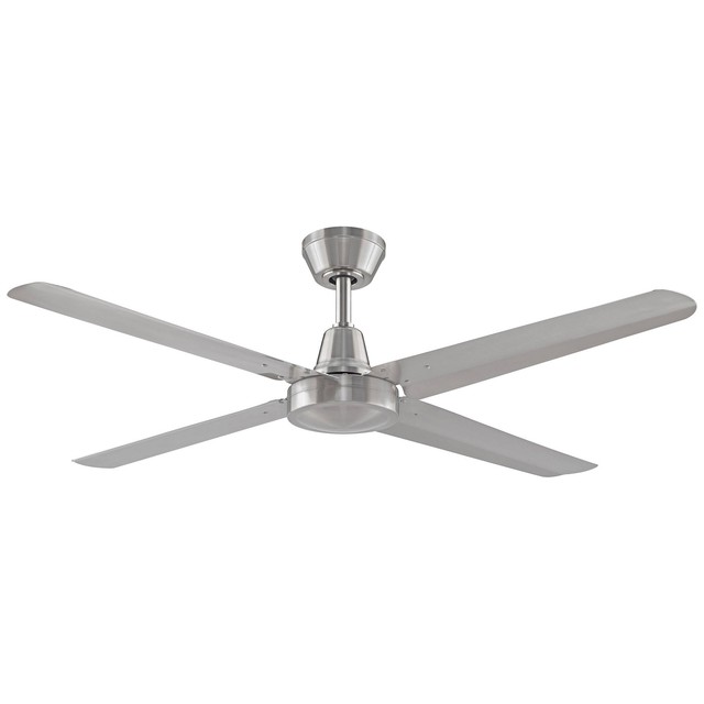 Fanimation Fp6717bn Ascension 54 Inch Brushed Nickel Ceiling Fan 54 Fanimation Ascension Brushed Nickel Damp Ceiling Fan