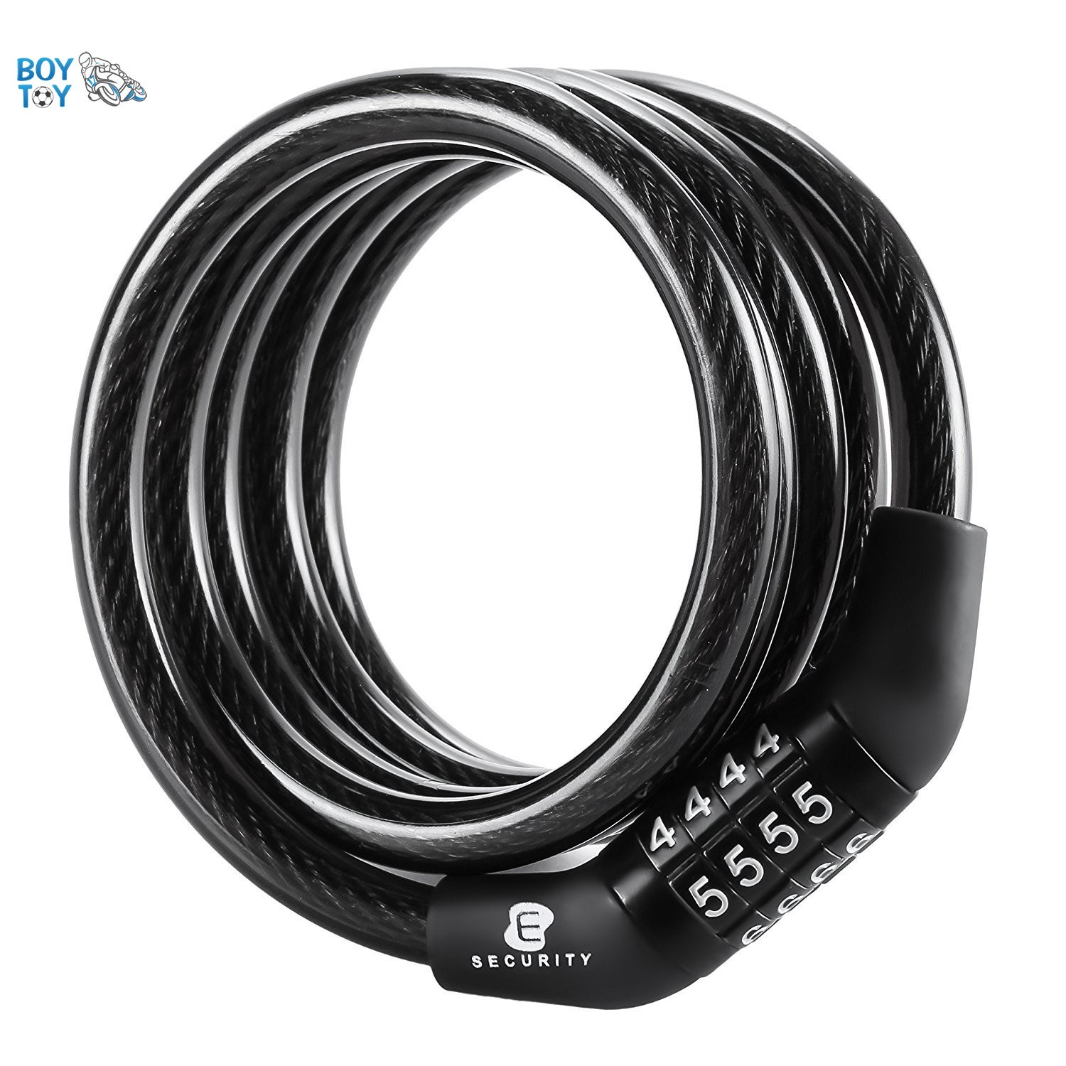 ETRONIC Security Lock Self Coiling Lock
