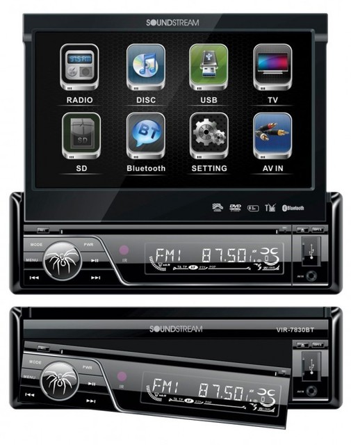 Soundstream VIR7830B 7 inch Car DVD Player eBay