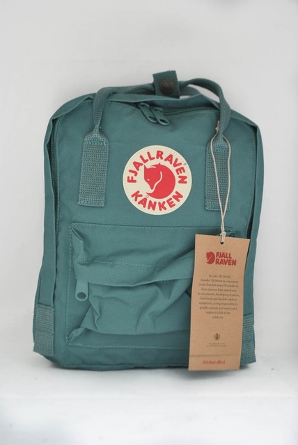 kanken mini frost green kanken mini frost green