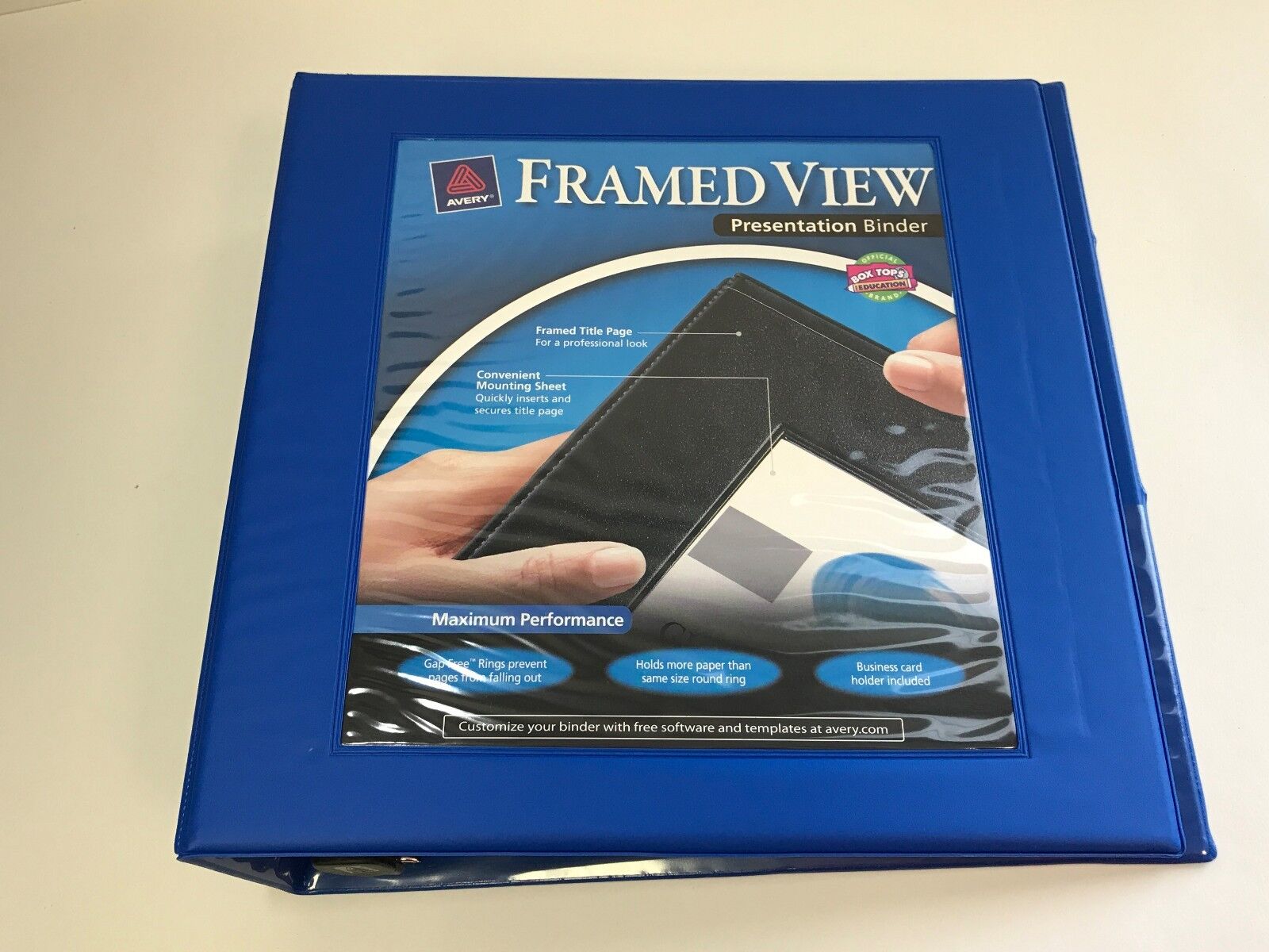 avery dennison 68034 framed view binder | ebay avery dennison 68034 framed view binder | ebay, Presentation templates