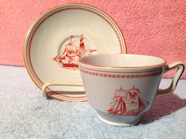 Spode Trade Winds Red 4 Salad Plates Gold Trim W128 Good | eBay Spode Trade Winds Red 4 Salad Plates Gold Trim W128 Good | eBay