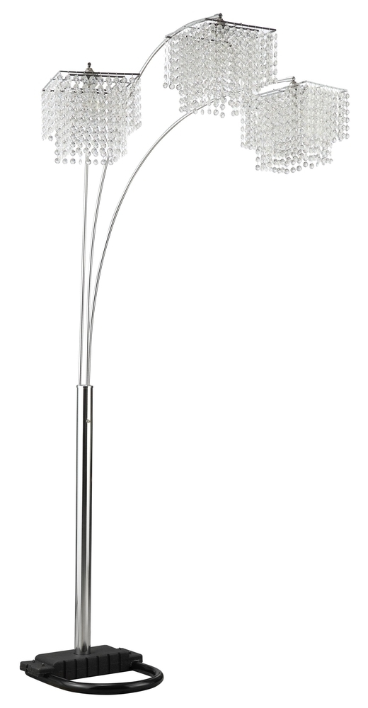 Coaster Arch Floor Lamp With Poly Crystal Shades 901484 Picture 1 Of