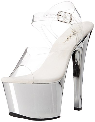 TG 44 EU PleaserSky308chpch Sandali Donna Colore Argento ClrSlv z2G TG 44 EU PleaserSky308chpch Sandali Donna Colore Argento ClrSlv z2G