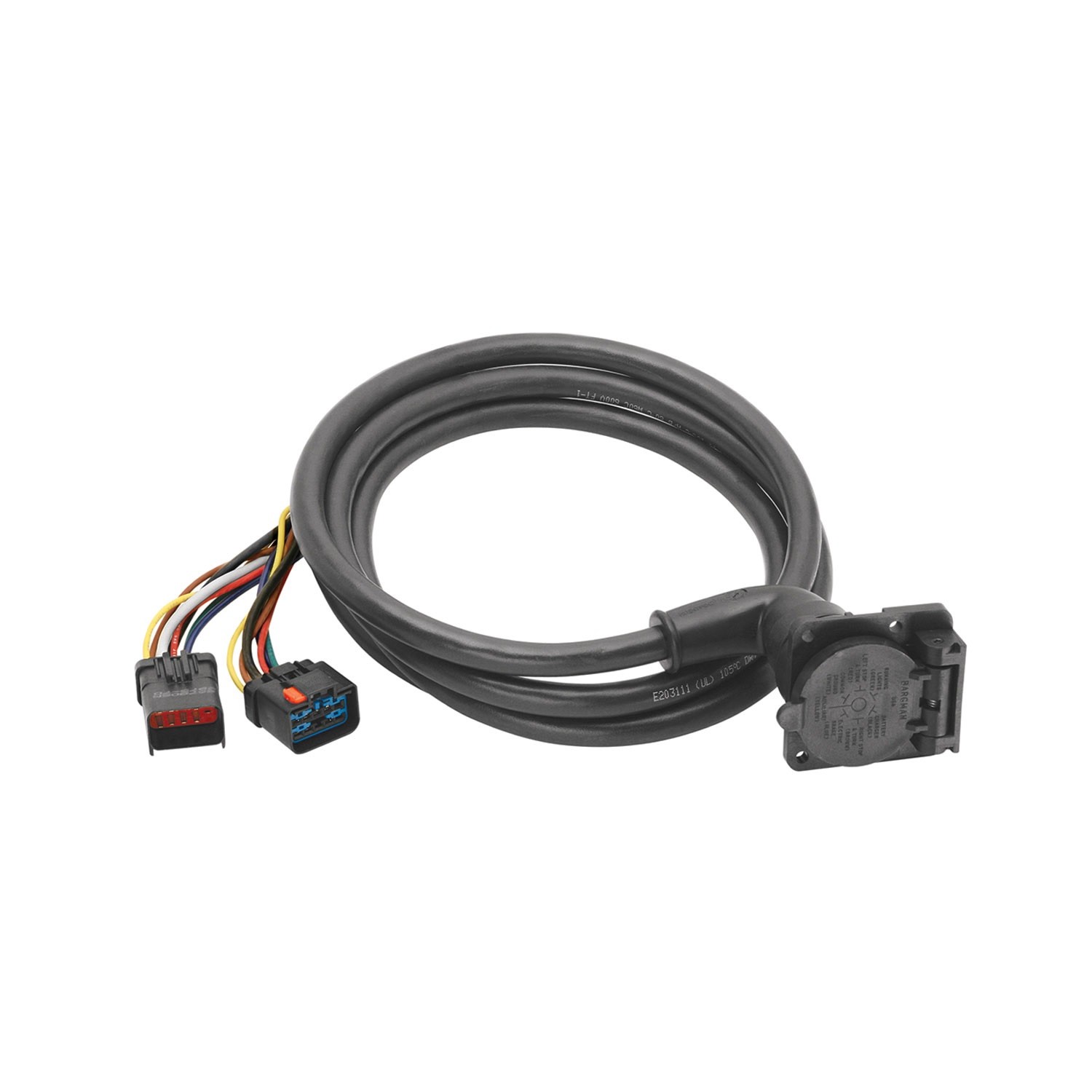 trailer wiring adapter connector fifth wheel adapter harness bargman rh ebay com