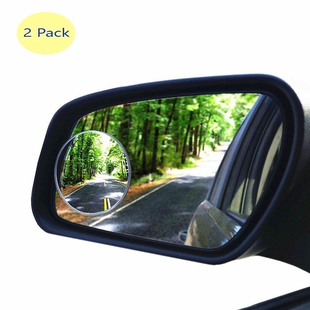 Mirror Blind Spot Car Rear Wide Accessories Angle Side Square Hijoy Glass Blind Spot Mirror No Rim Car Vision Convex Rear