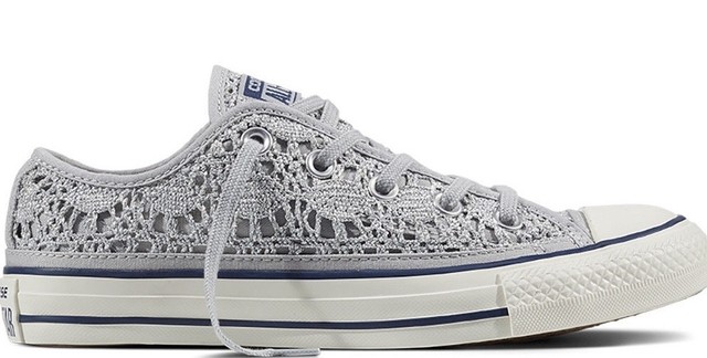 Converse Ctas Ox Scarpe Sneaker Donna Grigio Argento 556825C GRIGIO Converse Ctas Ox Scarpe Sneaker Donna Grigio Argento 556825C GRIGIO