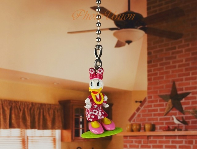 Disney Hawaii Daisy Duck Ceiling Fan Pull Light Lamp Chain Disney Hawaii Daisy Duck Ceiling Fan Pull Light Lamp Chain Decoration K1271 F