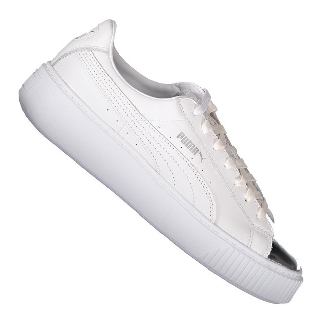 puma basket platform metallic scarpe da ginnastica basse donna puma basket platform metallic scarpe da ginnastica basse donna