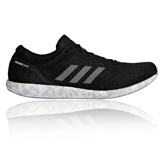 ADIDAS UNISEX ADIZERO SUB2 Scarpe Da Corsa Nero Sport Running traspirante ADIDAS UNISEX ADIZERO SUB2 Scarpe Da Corsa Nero Sport Running traspirante