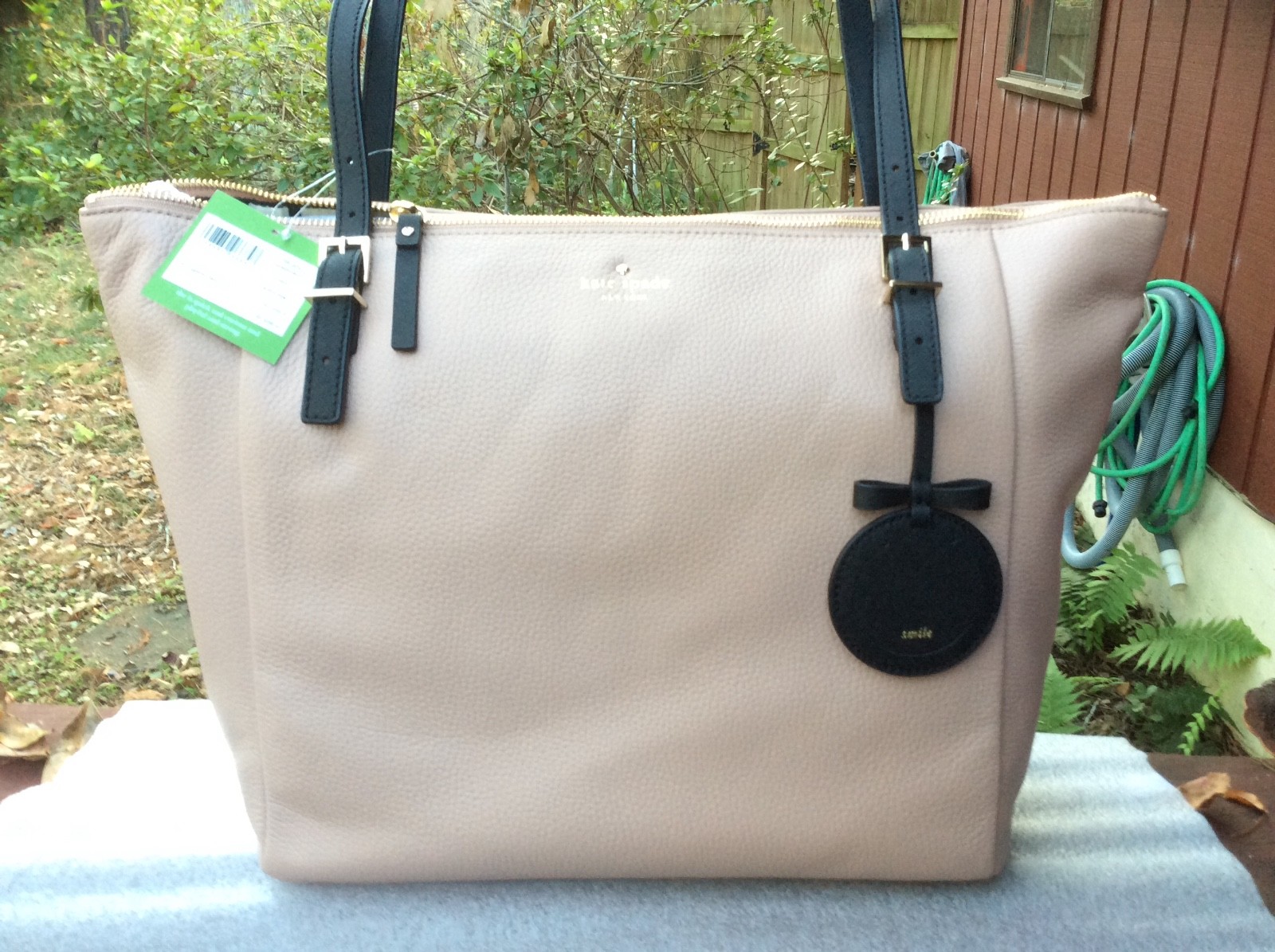 Kate Spade Emma Lane Maya Toasted Wheat Tote Bag Ebay Picture 1 Of 12