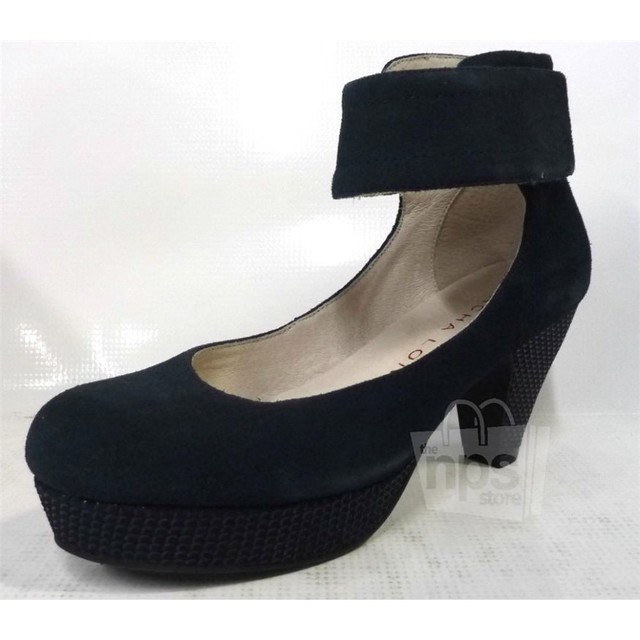 Sacha London Womens Dark Grey Cow Suede Vera HEELS PUMPS Shoes 37eu ... Sacha London $140 Women's Vera Ankle Strap Pumps sz 6.5 Dark Grey Blue Cow Suede