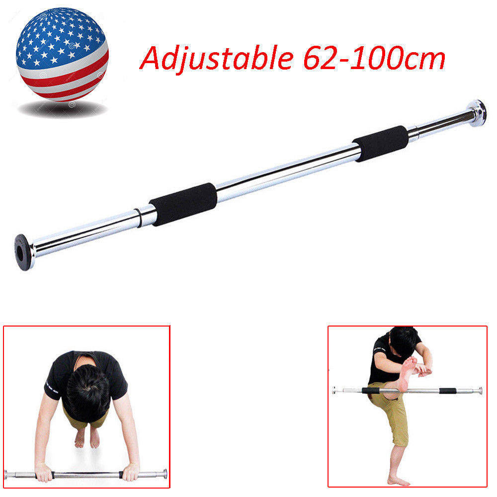 Flexible Door Home Exercise Workout Training Gym Chin Up Bar Fitness Picture 1 Of 7