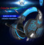 Mic Light 3.0mm Gaming Headset vibrations Headphones Surround for PS4 XBOX ONE