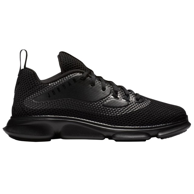 Nike Jordan Impact Training Black Mens Mesh Laceup Trainers Nike Jordan Impact Training Black Mens Mesh Laceup Trainers