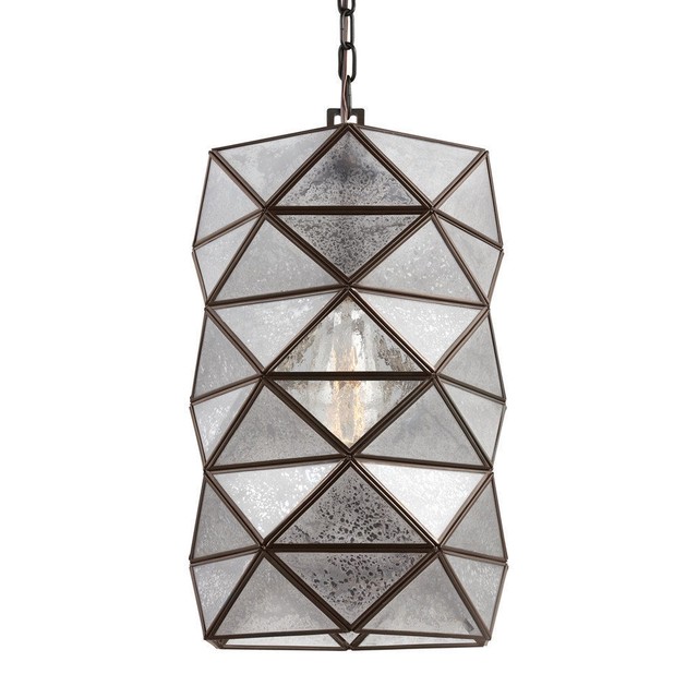 Sea Gull Lighting Harambee 1 Light Mini Pendant With Mercury Glass Sea Gull Lighting 6641401 782 Harambee Large Pendant Light