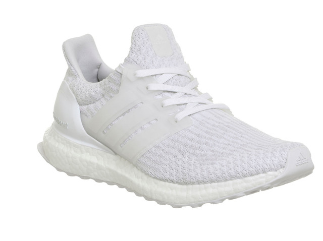 Adidas Ultra Boost Scarpe da ginnastica White Mono UK 8.5 EU 42.7 EM36 24 Adidas Ultra Boost Scarpe da ginnastica White Mono UK 8.5 EU 42.7 EM36 24
