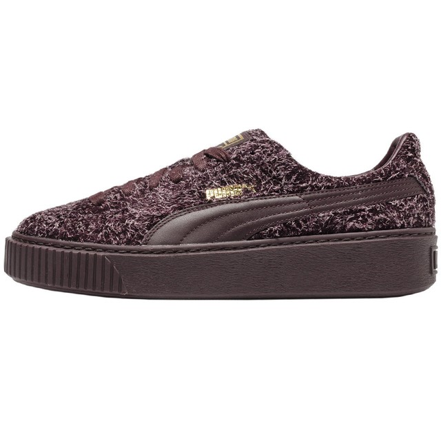 Puma suede platform Elemental Scarpe Bordeaux Donna Pelle Sneaker NUOVO Puma suede platform Elemental Scarpe Bordeaux Donna Pelle Sneaker NUOVO