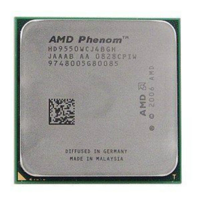 Процессор amd phenom x4 9550 сколько поддерживает оперативной памяти