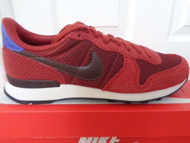nike internationalist prm trainers in red nike internationalist prm trainers in red