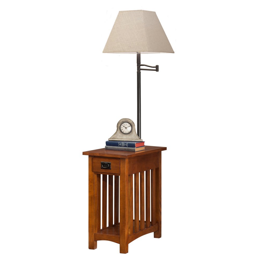 Leick Furniture Mission Chairside Lamp Table 10028 Picture 1 Of