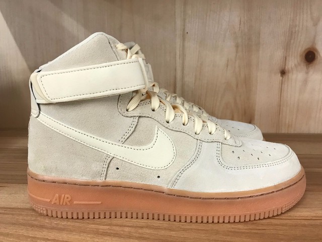 Nike Men's AIR FORCE 1 HIGH '07 LV8 SUEDE MUSLIN Shoes AA1118-100 b Nike Men's AIR FORCE 1 HIGH '07 LV8 SUEDE MUSLIN Shoes AA1118-100 b