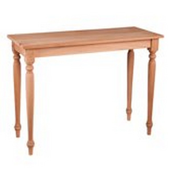 Sei Ck4423 Harwich Unfinished Wood Console Table Ebay Picture 1 Of