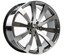 Tomason TN4 10.0x22 LK 5x130 et50 Hyperblack poliert