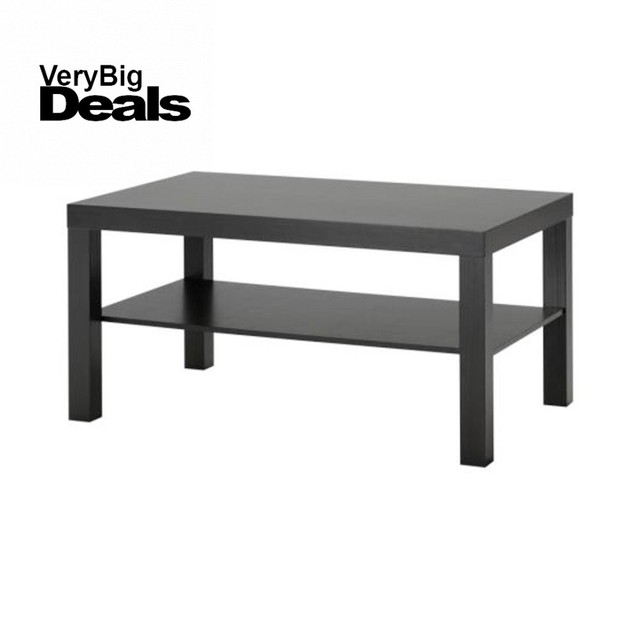 Ikea Living Room Modern Lack Side Coffee End Table Black Brown Tv Ikea Lack Coffee Table Black Brown
