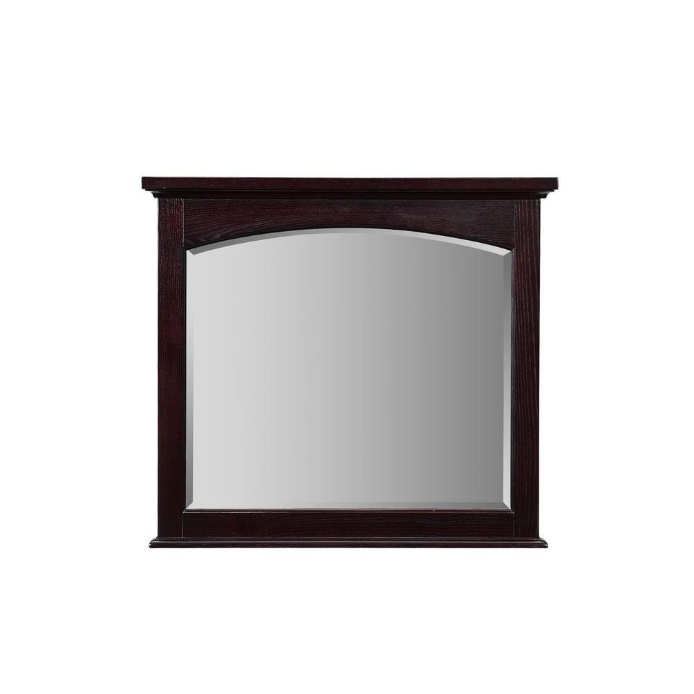 Pegasus Peg Hvtm 36be Harvest 32 X 36 Birch Framed Wall Mirror Red Picture 1 Of