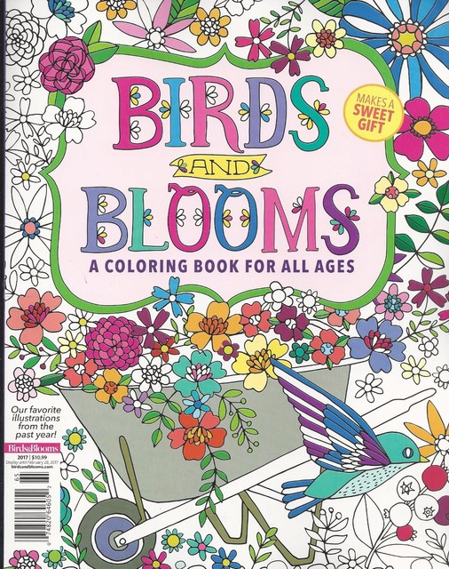 Birds And Bloom Coloring Book Issue 65