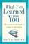 What I've Learned from You The Lessons of Life Taught to a Doct... 9780991274321