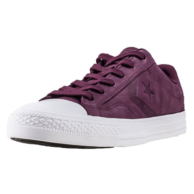 Converse Star Player Ox Dark Sangria Uomo Formatori Burgundy nuovo Scarpe Converse Star Player Ox Dark Sangria Uomo Formatori Burgundy nuovo Scarpe