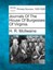 NEW Journals Of The House Of Burgesses Of... BOOK (Paperback / softback)