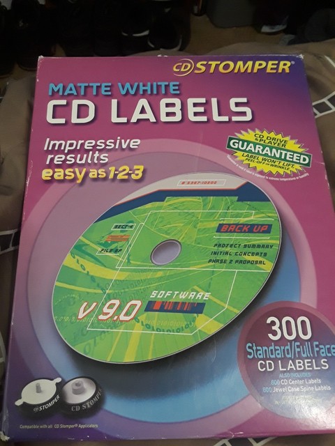 dvd cd labeling
