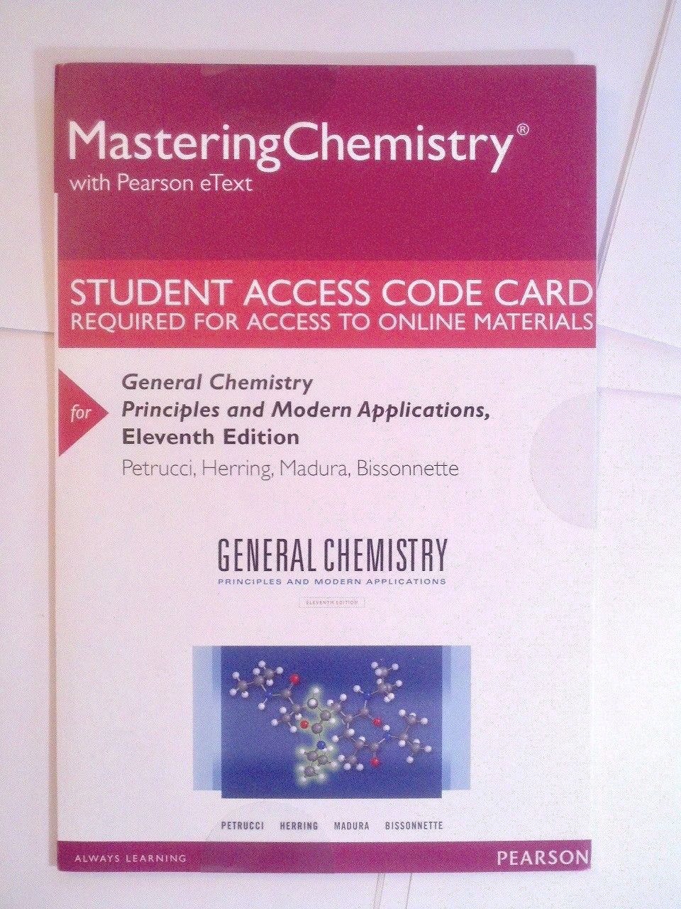 General Chemistry Petrucci 11th Edition