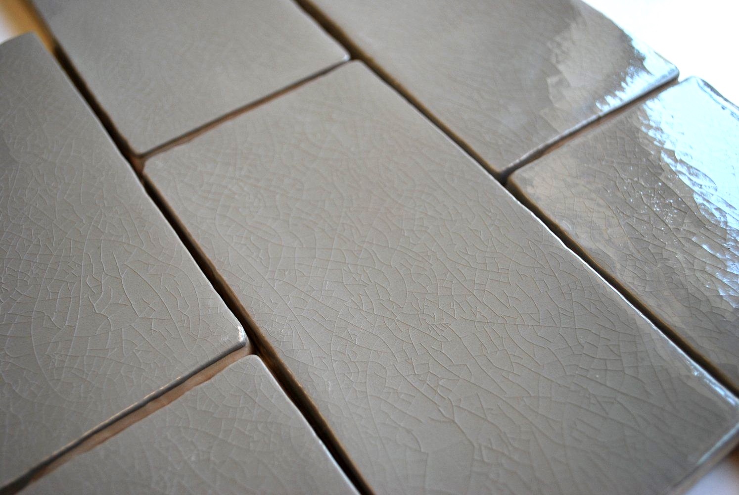 3x6 Gray Le Glaze Subway Ceramic Tile Wall And Backsplash Brand New Lowest Price
