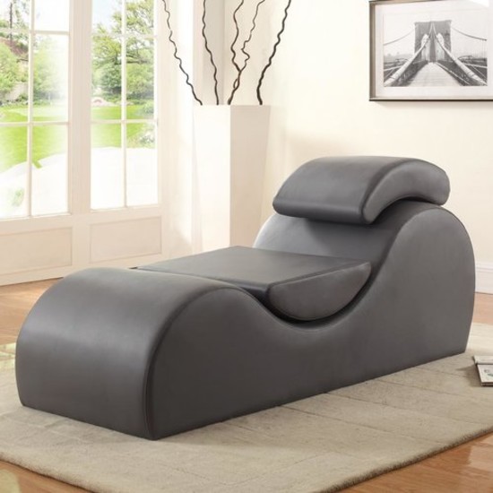 Yoga Chair Chaise Lounge Sofa Loveseat Lounger Sleeper Bonded Yoga Chair Chaise Lounge Sofa Loveseat Lounger Sleeper Bonded Leather Modern