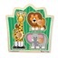 NEW Melissa & Doug 3 Piece Knob Puzzle